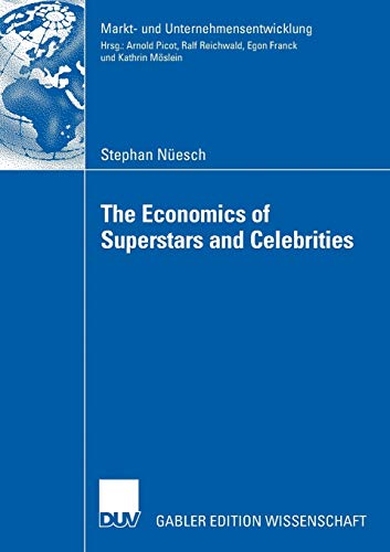 Stock image for The Economics of Superstars and Celebrities for sale by Chiron Media