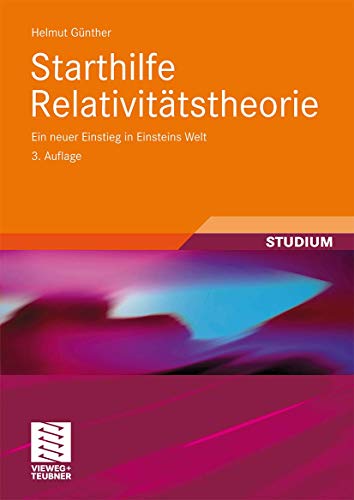 9783835100282: Starthilfe Relativittstheorie