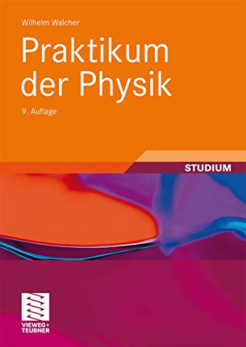 Praktikum der Physik (Teubner Studienbücher Physik) von Prof. Dr. Wilhelm Walcher (Autor), Matthias Elbel (Autor), Wolfgang Fischer (Autor), Richard Sturm (Autor), Richard Thielmann (Autor), Wolfgang Zimmermann Fit ins physikalische Praktikum Grundlagen, Versuche und Auswertung. Für Studierende der Physik, Naturwissenschaften, Ingenieurwissenschaften und der Medizin bietet dieses Buch eine ideale Einführung in das physikalische Praktikum. Hier wird eine gute und ausführliche Einfpührung in die praktischen Anwendungen der Physik gegeben. Der Leser erhält Hinweise für die verschiedensten Bereiche, wie mit Hilfe der physikalischen Grundbeziehungen und ihrer sinnvollen Anwendung eine große Zahl von Fragestellungen beantworten kann. Zu jeder Methode erfolgt eine kurze Einführung, der Überlegunbgen zur Durchführung des Versuches und der Auswertung folgen. Die zur Auswertung nötigen Beziehungen werden dabei mitgeliefert, deshalb hält der Leser einvollständiges Arbeitsmittel für die praktische - Prof. Dr. Wilhelm Walcher Matthias Elbel Wolfgang Fischer Richard Sturm Richard Thielmann Wolfgang Zimmermann