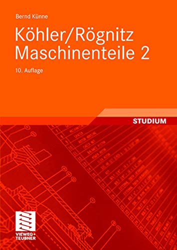 9783835100923: Khler/Rgnitz Maschinenteile 2