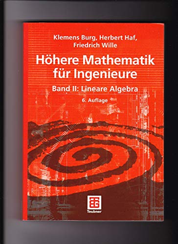 9783835102422: Hhere Mathematik fr Ingenieure Band II: Lineare Algebra (German Edition)