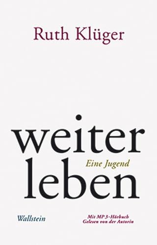 Beispielbild fr weiter leben. Mit MP3-CD: Eine Jugend zum Verkauf von medimops