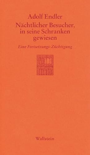 9783835303317: Nchtlicher Besucher, in seine Schranken gewiesen: Eine Fortsetzungs-Zchtigung