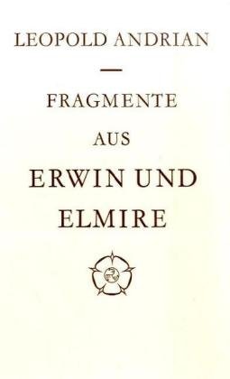 Beispielbild fr Fragmente aus Erwin und Elmire. zum Verkauf von SKULIMA Wiss. Versandbuchhandlung