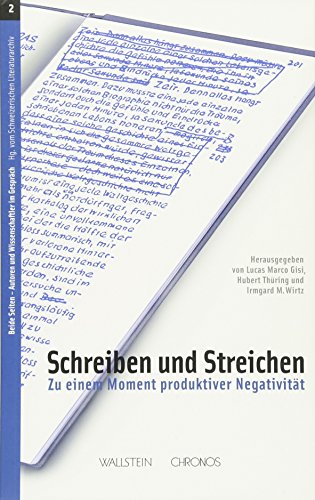 9783835308503: Schreiben und Streichen