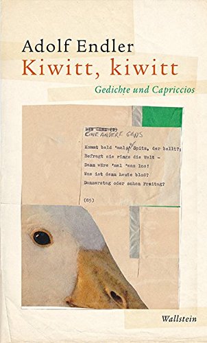 9783835317703: Kiwitt, kiwitt: Gedichte und Capriccios