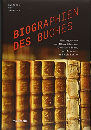 Stock image for Biographien des Buches for sale by GF Books, Inc.