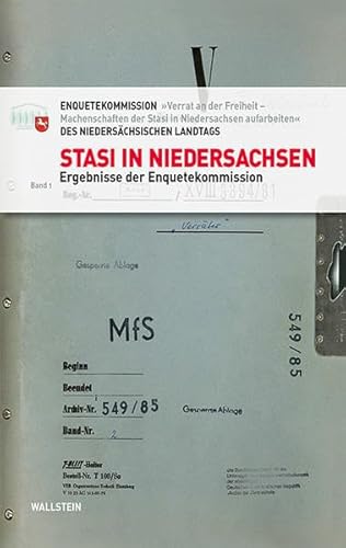 9783835331655: Stasi in Niedersachsen 1: Ergebnisse der Enquetekommission Bd.1