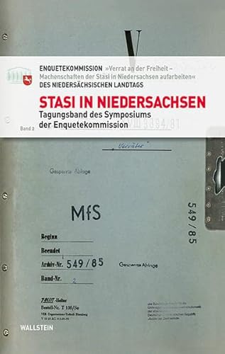 9783835331662: Stasi in Niedersachsen: Tagungsband des Symposiums der Enquetekommission (Bd. 2)