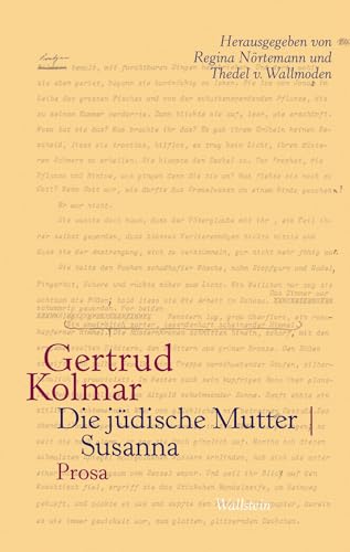 Die jüdische Mutter | Susanna - Gertrud Kolmar