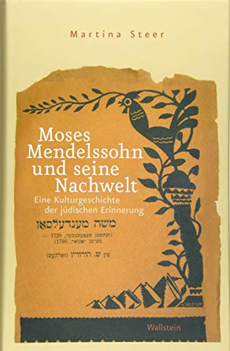 9783835335295: Moses Mendelssohn und seine Nachwelt: Eine Kulturgeschichte der jdischen Erinnerung