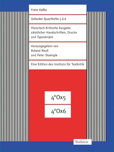 9783835354203: Oxforder Quarthefte 5 & 6: Faksimile-Edition