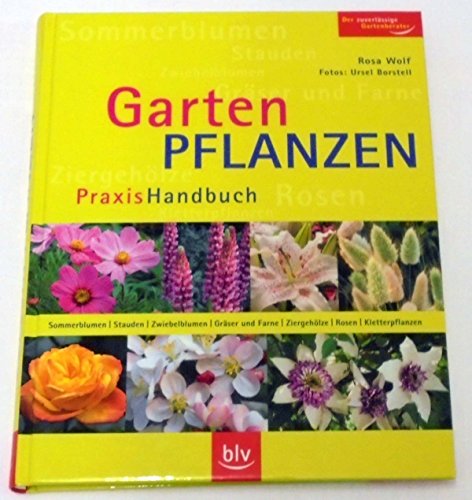 Gartenpflanzen Praxis Handbuch: Sommerblumen, Stauden, Zwiebelblumen, Gräser und Farne, Ziergehölze, Rosen, Kletterpflanzen - Rosa Wolf