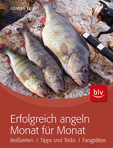 9783835407336: Erfolgreich angeln Monat fr Monat: Beizeiten, Tipps & Tricks, Fangpltze