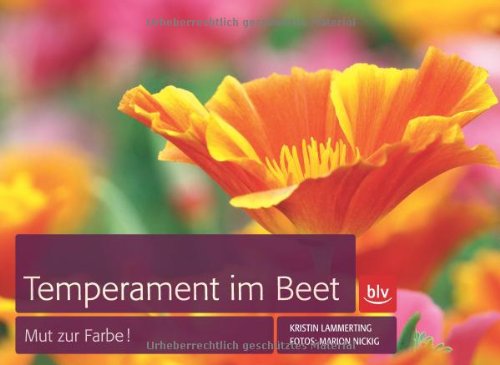 Stock image for Temperament im Beet: Mut zur Farbe! for sale by medimops