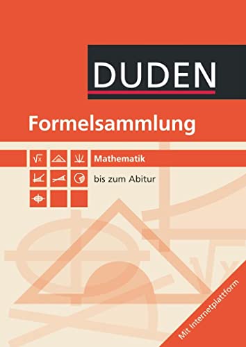 Beispielbild fr Mathematik Formelsammlung bis zum Abitur -Language: german zum Verkauf von GreatBookPrices