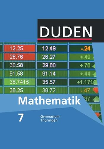 Beispielbild fr Mathematik 7 Lehrbuch Thringen Gymnasium zum Verkauf von medimops