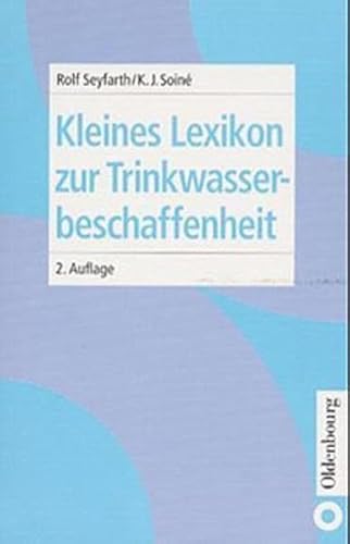 Beispielbild fr Kleines Lexikon zur Trinkwasserbeschaffenheit zum Verkauf von medimops