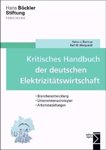 Kritisches Handbuch der deutschen Elektrizitätswirtschaft: Branchenentwicklung - Unternehmensstrategien - Arbeitsbeziehungen - Heinz J. Bontrup