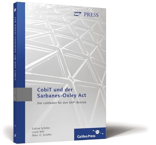 Imagen de archivo de CobiT und der Sarbanes-Oxley Act: Der Leitfaden fr den SAP-Betrieb SAP PRESS Netzwerke Cobit Compliance COSO Informatik EDV Datenkommunikation Netzwerke Revision SAP NetWeaver SAP Solution Manager Sarbanes-Oxley Act SOA/SOX SOX Sabine Schler (Autor), Liane Will (Autor), Marc O. Schfer Compliance aus der Westentasche << Dieser  Pocket Guide" ist ein ungewhnliches Buch. Er ist so klein, dass er in jede Westentasche passt. Doch sein Thema betrifft die IT-Abteilungen praktisch aller groen UnternehmenDas kleine aber feine Buch zhlt die internationalen Normen auf, die zur Kontrolle von IT-Infrastrukturen eingefhrt wurden, und stellt die passenden SAP-Werkzeuge vor. Form und Inhalt machen das Buch zu einem potentiellen Bestseller, denn sein Thema ist von allgemeinem Interesse. Im Mittelpunkt steht der Sarbanes-Oxley Act, der nach spektakulren Bilanzflschungen in den 90er Jahren erarbeitet wurde. Seit 2002 gilt das Gesetz fr alle Unternehmen, die an US-Brsen notiert sind. Es enthlt a la venta por BUCHSERVICE / ANTIQUARIAT Lars Lutzer