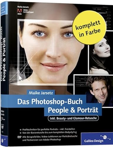 9783836210560: Das Photoshop-Buch People & Portrt: Inkl. Beauty- und Glamour-Retusche