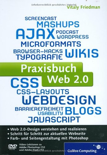 9783836210874: Praxisbuch Web 2.0: Moderne Webseiten programmieren und gestalten