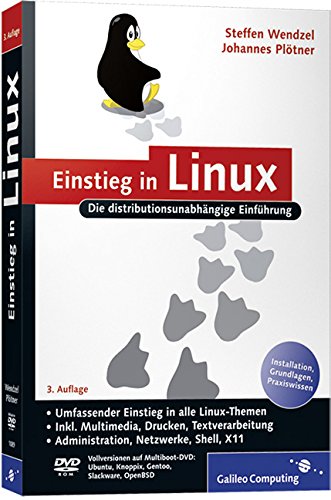 9783836210898: Einstieg in Linux: Eine distributionsunabhngige Einfhrung