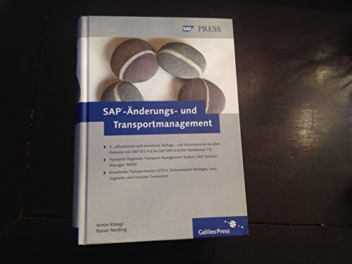 Stock image for SAP-nderungs- und Transportmanagement (SAP PRESS) for sale by medimops