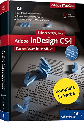 Beispielbild fr Adobe InDesign CS4: Das umfassende Handbuch (Galileo Design) zum Verkauf von medimops