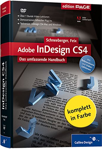 Imagen de archivo de Adobe InDesign CS4: Das umfassende Handbuch (Galileo Design) a la venta por medimops
