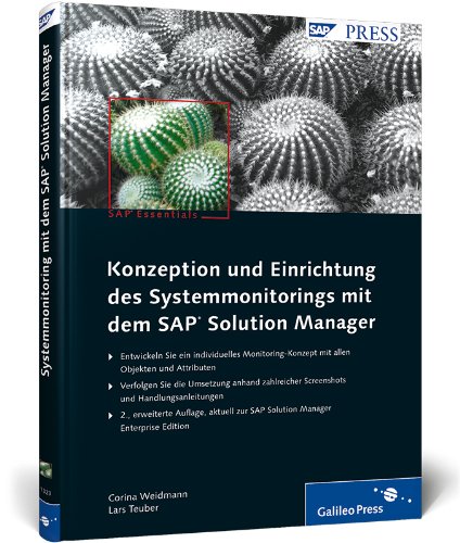 Stock image for Konzeption und Einrichtung des Systemmonitorings mit dem SAP Solution Manager (SAP PRESS) for sale by medimops