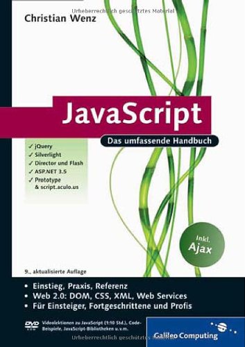 Beispielbild fr JavaScript: Mit umfangreichem Teil zu Web 2.0 und Ajax: Das umfassende Handbuch.inkl, Ajax (Galileo Computing) zum Verkauf von medimops