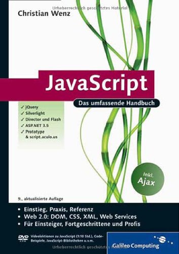 9783836213974: JavaScript: Das umfassende Handbuch.inkl, Ajax