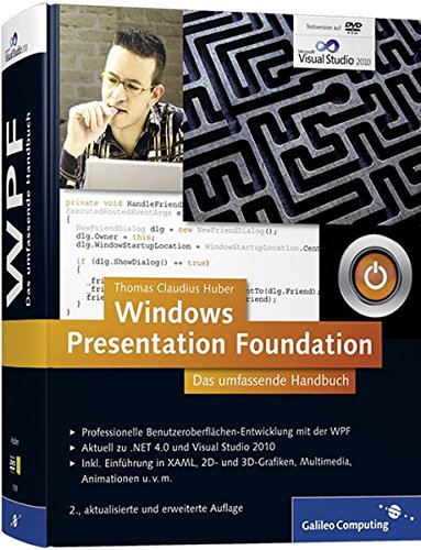 Stock image for Windows Presentation Foundation: Das umfassende Handbuch (Galileo Computing) for sale by medimops