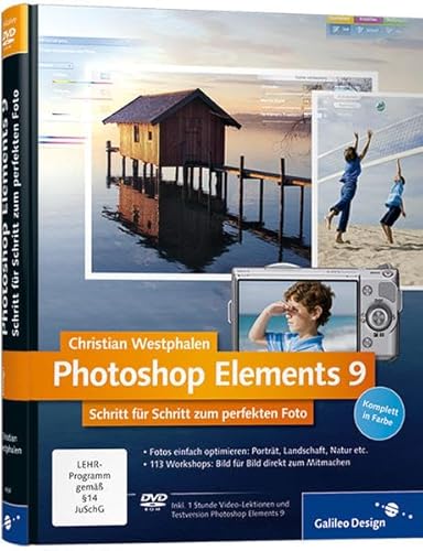 Beispielbild fr Photoshop Elements 9: Schritt fr Schritt zum perfekten Foto (Galileo Design) [Hardcover] Westphalen, Christian zum Verkauf von BUCHSERVICE / ANTIQUARIAT Lars Lutzer