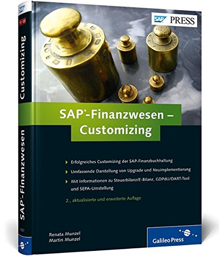 Beispielbild fr SAP-Finanzwesen - Customizing (SAP PRESS) zum Verkauf von medimops