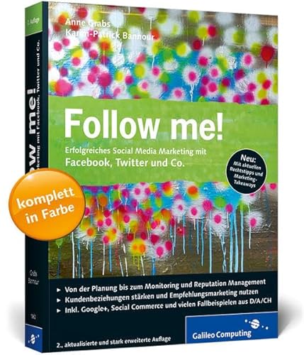 Beispielbild fr Follow me!: Erfolgreiches Social Media Marketing mit Facebook, Twitter und Co. zum Verkauf von medimops