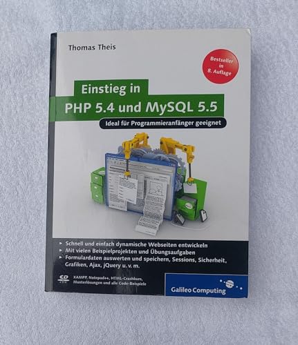 Beispielbild fr Einstieg in PHP 5.4 und MySQL 5.5: Fr Programmieranfnger geeignet (Galileo Computing) zum Verkauf von medimops