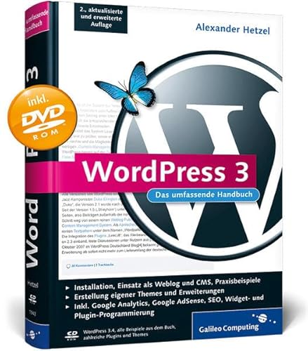 9783836219433: WordPress 3: Das umfassende Handbuch