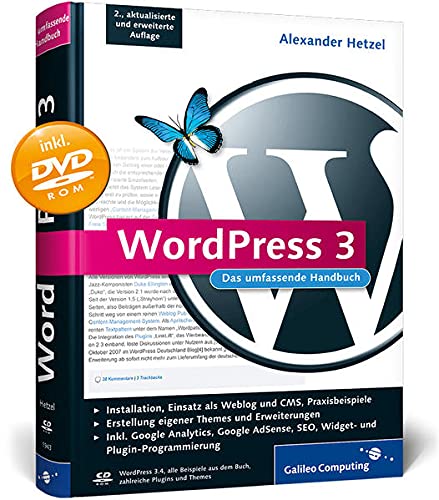 9783836219433: WordPress 3: Das umfassende Handbuch