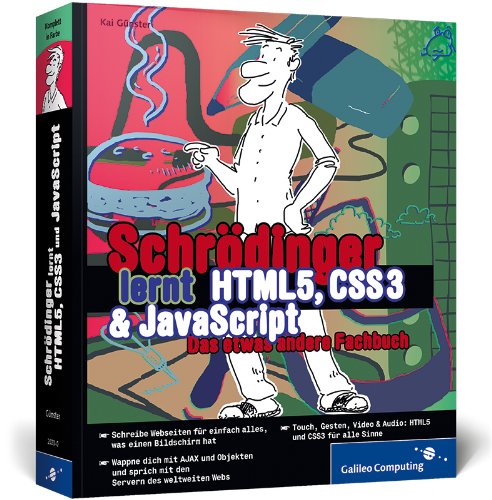9783836220200: Schrdinger lernt HTML5, CSS3 und JavaScript