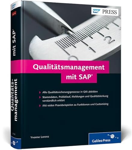 Imagen de archivo de Qualittsmanagement mit SAP: Das umfassende Handbuch (SAP PRESS) a la venta por medimops