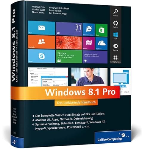 Beispielbild fr Windows 8.1 Pro: Das umfassende Handbuch: (Galileo Computing) zum Verkauf von medimops