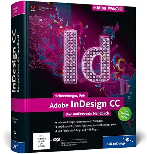 9783836224505: Adobe InDesign CC: Das umfassende Handbuch