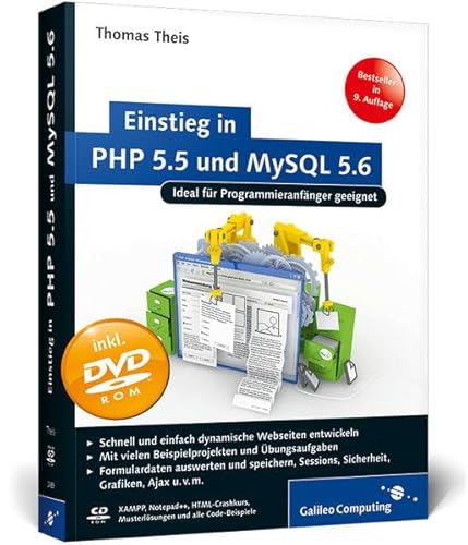 Beispielbild fr Einstieg in PHP 5.5 und MySQL 5.6: Fr Programmieranfnger geeignet (Galileo Computing) zum Verkauf von medimops