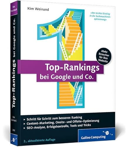 Imagen de archivo de Top-Rankings bei Google und Co. (Galileo Computing) a la venta por medimops