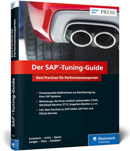 9783836242806: Der SAP-Tuning-Guide: Profi-Tipps zur Performanceoptimierung