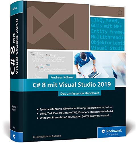 Beispielbild fr C# 8 mit Visual Studio 2019 zum Verkauf von Blackwell's