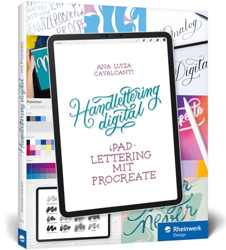 9783836271714: Handlettering digital: iPad-Lettering mit Procreate - Buchstaben zeichnen mit digitaler Technik