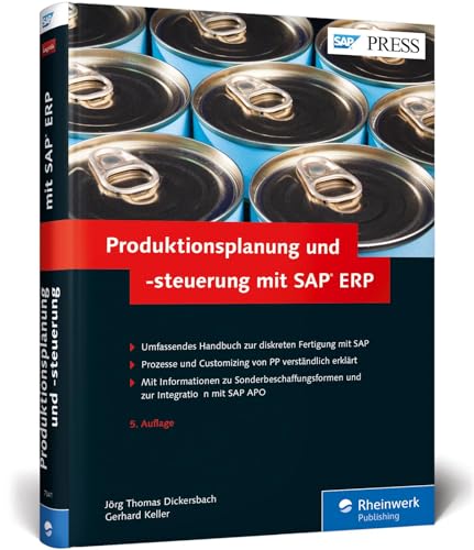 Stock image for Produktionsplanung und -steuerung mit SAP ERP: Ihr umfassendes Handbuch zu SAP PP ? 5. Auflage (SAP PRESS) for sale by medimops